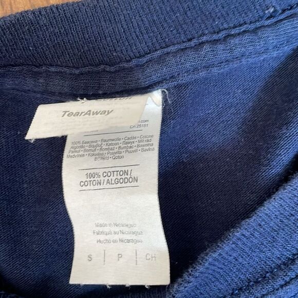 University of‎ Illinois College Long Sleeve T-Shirt Navy Sz S Unisex - Picture 4 of 8